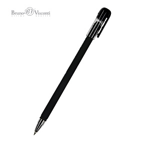 Ручкa BrunoVisconti
шариковая, 0.5 мм, синяя
FirstWrite. Black
Арт. 20-0235