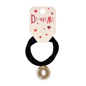 РЕЗИНКА ДЛЯ ВОЛОС "ЖЕМЧУЖИНА КОРОЛЕВЫ" 1 ШТ, 1 ВИД 
Арт. 2-712/157