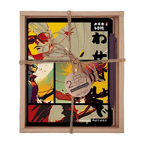 НАБОР ПОДАРОЧНЫЙ "MANGA. FANTASTIC HEROES. In the air" (ДВЕ ТЕТРАДИ И РУЧКА)
Арт. 7-48-1253-2/5