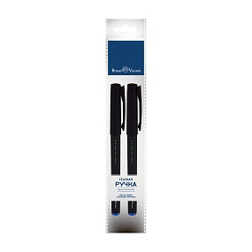 Набор BrunoVisconti®
из 2-х гелевых ручек
"ÉGOÏSTE"0.5 мм, синий Black
Арт. 20-0128-2