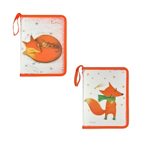 Папка на молнии BrunoVisconti®
А5 (24  х  18  х 3 см)
"ВОЛШЕБНЫЕ ЛИСЫ"
Арт. 14-031/03
в ассортименте