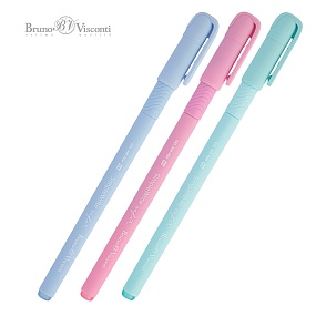 Ручка гелевая BrunoVisconti®
0.5 мм, черная
SimpleWrite Zefir
Арт. 20-0294