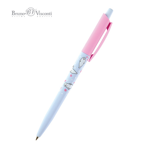 Ручкa BrunoVisconti
шариковая автоматическая, 0.5 мм, синяя
HappyClick «БЕЛЬКИ»
Арт. 20-0241/25: фото #0