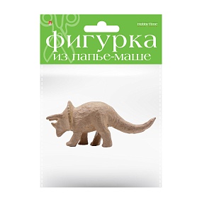 ФИГУРКА ИЗ ПАПЬЕ-МАШЕ. "ДИНОЗАВР. ТРИЦЕРАТОПС" 5x17,5x7,5 см
Арт. 2-593/16