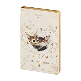 Ежедневник BrunoVisconti® недатированный
А5 (125 х 200 мм)
"LOVE ME.КОТИКИ ПРИНОСЯТ СЧАСТЬЕ" 256 стр.
Арт. 3-743/20