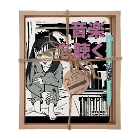 НАБОР ПОДАРОЧНЫЙ "MANGA ANIME.CITY. Listen to music" (ДВЕ ТЕТРАДИ И РУЧКА)
Арт. 7-48-1245-2/1