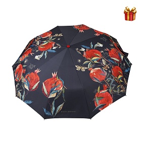 Зонт автомат BrunoVisconti®
"FLORA.ГРАНАТ" в подарочной упаковке
Арт. 2-871/02