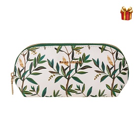 Косметичка BrunoVisconti®
 (22,5 х 8 х 10 см)
"FLORA.ОЛИВА"
Арт. 14-094/04