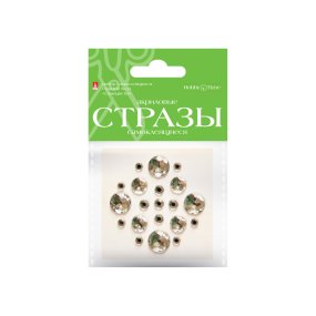 НАБОР САМОКЛЕЯЩИХСЯ СТРАЗ №33 "САМОЦВЕТЫ", 6 ВИДОВ, АКРИЛ
Арт. 2-330/03