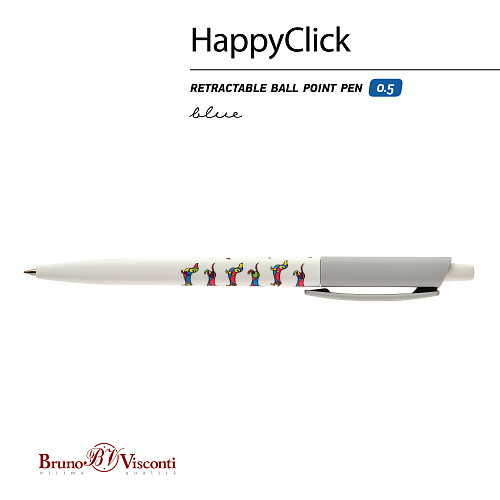 Ручкa BrunoVisconti
шариковая автоматическая, 0.5 мм, синяя
HappyClick «ТАКСЫ»
Арт. 20-0241/26: фото #2
