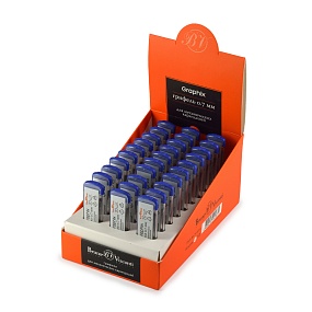 Грифели запасные BrunoVisconti
для механических карандашей
GRAPHIX, 20 шт., HB, 0.7 мм 
Арт. 21-0051