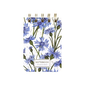 БЛОКНОТ НА ГРЕБНЕ «CUTE JOURNAL» A7, BV, 100 Л. "ФЛОРА.ВАСИЛЬКИ" ЛИНЕЙКА
Арт. 3-100-009/20