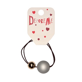 РЕЗИНКА ДЛЯ ВОЛОС  "МОРОЗ И ЗОЛОТО" 1 ШТ, 3 ЦВЕТА
Арт. 2-712/69