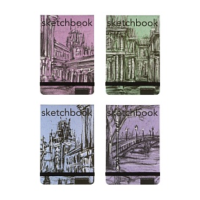SKETCHBOOK BrunoVisconti®
140х210  мм, 80 л.
Черный 110 г, книжный переплёт
Арт. 1-511/03
обложка в ассортименте