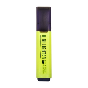 Текстовыделитель BrunoVisconti®, желтый
"CITYTEXT"
Арт. 22-0036