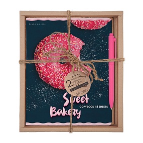 НАБОР ПОДАРОЧНЫЙ "ДОНАТ РУЛИТ! Donut" (ДВЕ ТЕТРАДИ И РУЧКА)
Арт. 7-48-1227-2/4
