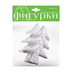 ПЕНОПЛАСТОВЫЕ ФИГУРКИ. ЕЛОЧКИ С ОРНАМЕНТОМ, 130 ММ, 2 ШТ.
Арт. 2-209/04