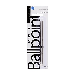 СТЕРЖЕНЬ  "Felicita". ШАРИКОВЫЙ 116 ММ, 0,7 ММ, В БЛИСТЕРЕ, 2 ШТ, СИНИЙ
Арт. 23-0049/01