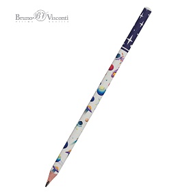 Карандаш BrunoVisconti®
чернографитовый, НВ, грифель 2 мм
HappyGraphix "КОСМОС"
Арт. 21-0030/78