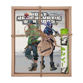 Набор подарочный "MANGA.WARRIORS. Mad" (две тетради и ручка в тубе)
Арт. 7-48-1295-3/4