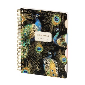 ЗАПИСНАЯ КНИЖКА "ART JOURNAL" А5,120 Л. НА ГРЕБНЕ, С РАЗДЕЛИТЕЛЯМИ "FAUNA.Павлины"
Арт. 3-737/16