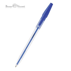Ручка шариковая масляная BrunoVisconti®
"SOLO" 0.5 мм, синяя
Арт. 20-0469/01