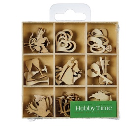 ДЕКОР ИЗ ДЕРЕВА. НАТУРАЛЬНЫЙ, НАБОР №33 "РОМАНТИЧЕСКАЯ ФАНТАЗИЯ" В ДЕРЕВЯННОМ ОРГАНАЙЗЕРЕ
Арт. 2-359/08