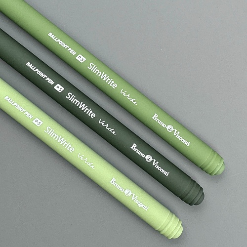 Ручка шариковая BrunoVisconti®
"SLIMWRITE" Verde
Арт. 20-0471: фото #9