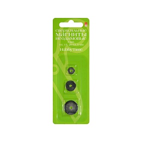 НАБОР. МАГНИТЫ СВЕРХСИЛЬНЫЕ. НЕОДИМОВЫЕ. "КОЛЬЦО" 10, 15, 20, х 1,5 мм 3 ШТ.
Арт. 2-498/25