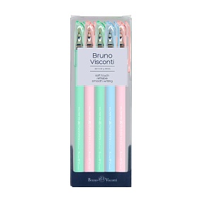 Набор BrunoVisconti®
из 5-х шариковая ручек
0.38 мм, синий, PointWrite Zefir
Арт. 20-0253-5