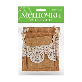 ПОДАРОЧНЫЕ МЕШОЧКИ ИЗ ТКАНИ, 3 ШТ, 3 Р-РА, ВИД 29
Арт. 2-240/29
