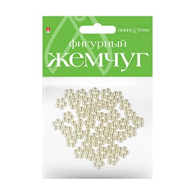 БУСИНЫ ФИГУРНЫЕ ПОД ЖЕМЧУГ "ЦВЕТОЧКИ", 8 ММ
Арт. 2-372/20