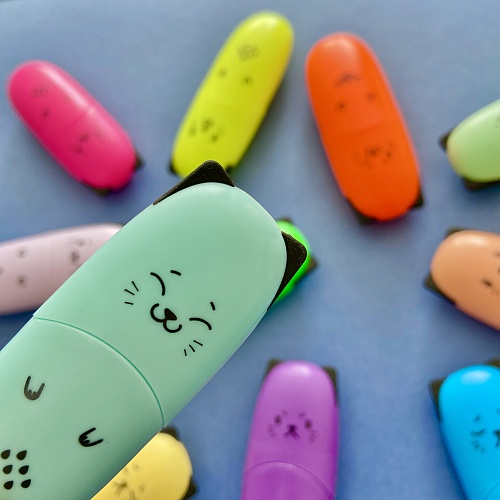 Текстовыделитель BrunoVisconti®
набор 3 цвета, "MEOW MARKER"
желтый, зеленый, оранжевый
Арт. 22-0106: фото #2