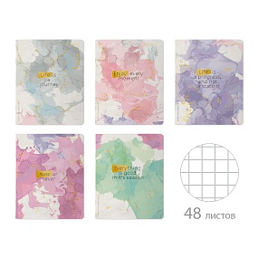 Тетрадь общая BrunoVisconti®
А5 (165 х 203 мм)
"PRIMAVERA" 48 л., клетка
Арт. 7-48-1321
обложка в ассортименте