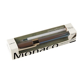 Ручка шариковая BrunoVisconti®
"MONACO" цвет корпуса серый
0.5 мм, в футляре
Арт. 20-0125/87-02