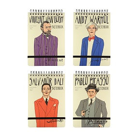 SKETCHBOOK BrunoVisconti®
180х260  мм, 80 л.
Бежевый 100 г, на гребне
Арт. 1-504/02
обложка в ассортименте