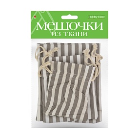 ПОДАРОЧНЫЕ МЕШОЧКИ ИЗ ТКАНИ, 3 ШТ, 3 Р-РА, ВИД 31
Арт. 2-240/31