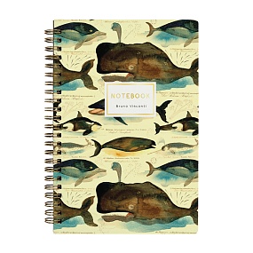 Тетрадь общая BrunoVisconti®
А5 (140 х 210 мм)
"КИТЫ" 60 л., в точку
Арт. 7-60-203/04