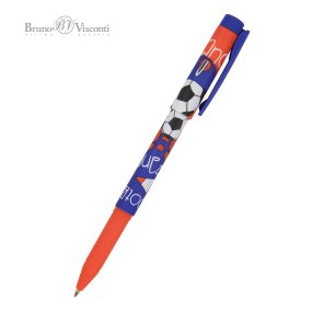 Ручка шариковая BrunoVisconti®
0.7 мм, синий
FreshWrite «ФУТБОЛ.ЧЕМПИОНЫ.ФРАНЦИЯ»
Арт. 20-0214/108
