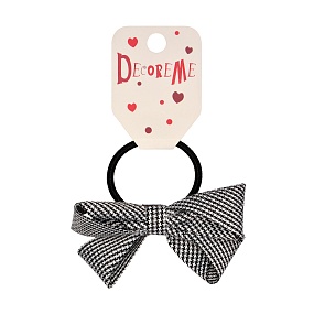 РЕЗИНКА ДЛЯ ВОЛОС "БАНТИК "ГУСИНАЯ ЛАПКА" 1 ШТ, 1 ВИД
Арт. 2-712/82