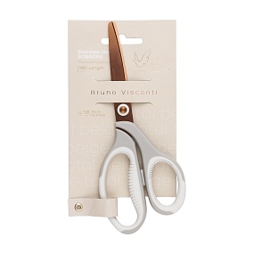 Ножницы классические BrunoVisconti®
"TOTAL.BEIGE.ПТИЧКА"
Арт. 60-0081
