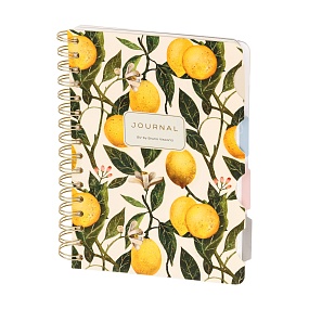 ЗАПИСНАЯ КНИЖКА "ART JOURNAL" А5,120 Л. НА ГРЕБНЕ, С РАЗДЕЛИТЕЛЯМИ "ФЛОРА.РАЙСКИЕ ЛИМОНЫ"
Арт. 3-737/15