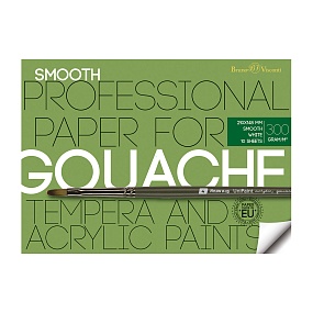 Бумага BrunoVisconti
для акрила, гуаши и темперы
А5 (148х210 мм), 10 л.,1 вид
Арт. 4-134