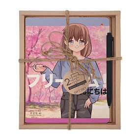 НАБОР ПОДАРОЧНЫЙ "ANIME.FREEDOM. Sakura" (ДВЕ ТЕТРАДИ И РУЧКА)
Арт. 7-48-1242-2/5