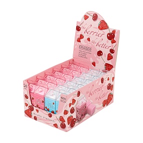 Ластик BrunoVisconti®
"КЛУБНИКА В СЛИВКАХ" 2 вида
Арт. 42-0079