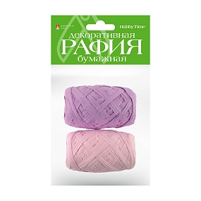 РАФИЯ БУМАЖНАЯ ДЕКОРАТИВНАЯ, 
ДЛИНА 10М, 2 ЦВЕТА, КОМБИНАЦИЯ 10
Арт. 2-766/10