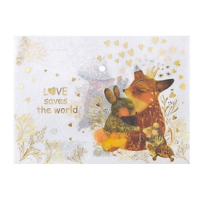 Папка-конверт на кнопке BrunoVisconti®
А4 (33,5  х  23,5  см)
"ЛЮБОВЬ, КАК ОНА ЕСТЬ"
Арт. 14-036/13