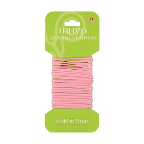 ШНУР ДЕКОРАТИВНЫЙ ИЗ ЭКОКОЖИ ПЛОСКИЙ, 3 ММ, 2 М, РОЗОВЫЙ
Арт. 2-154/62