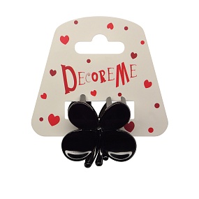 ЗАКОЛКА ДЛЯ ВОЛОС "КРАБИК" 5 СМ, 1ШТ, 6 ЦВЕТОВ
Арт. 2-718/57