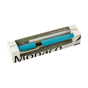 Ручка шариковая BrunoVisconti®
"MONACO" цвет корпуса нежно-голубой
0.5 мм, в футляре
Арт. 20-0125/89-02